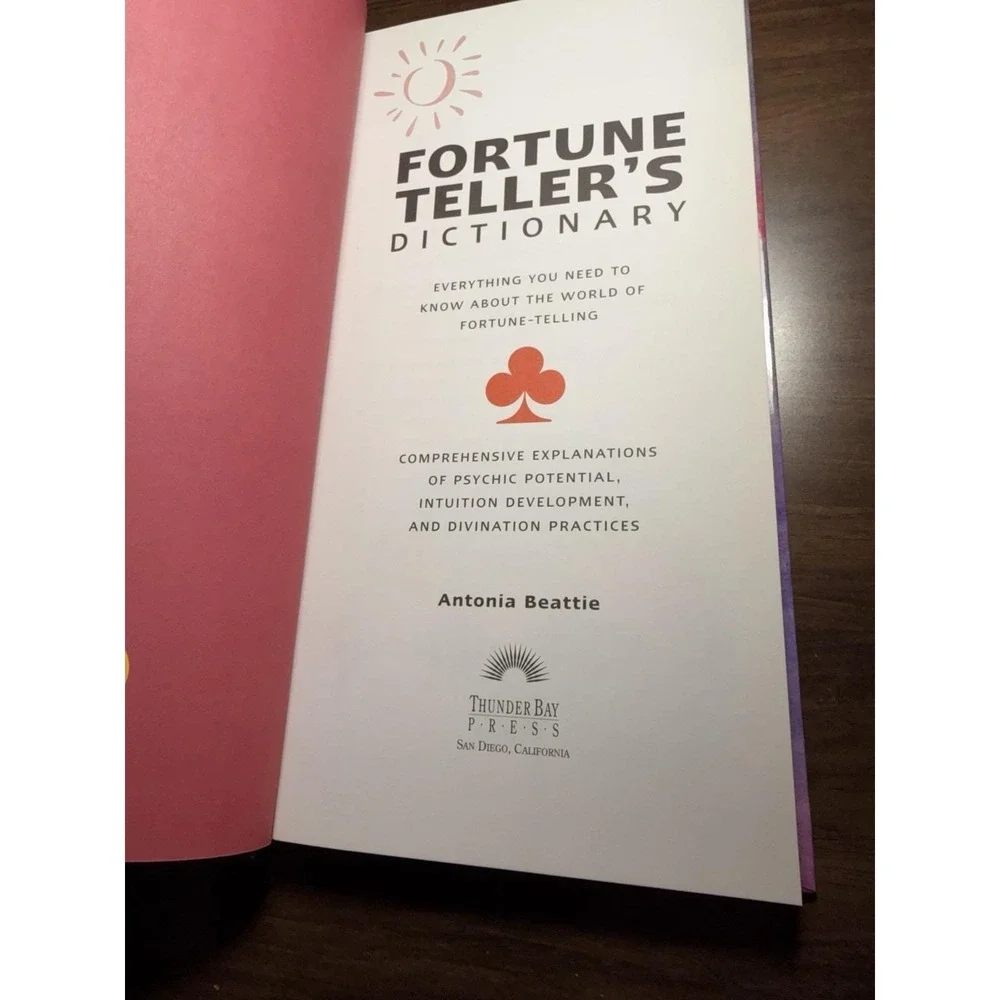Fortune Teller's Dictionary by Antonia Beattie (2003, Hardcover)